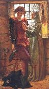 William Holman Hunt Claudio and Isabella oil on canvas